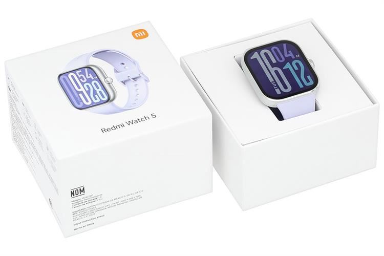 Xiaomi Redmi Watch 5 47.5 mm dây TPU Màu Tím