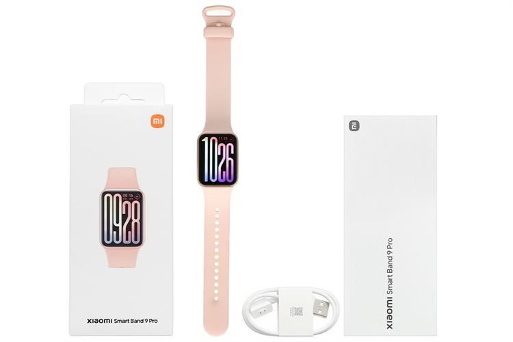 Vòng đeo tay thông minh Mi Band 9 Pro Màu Hồng