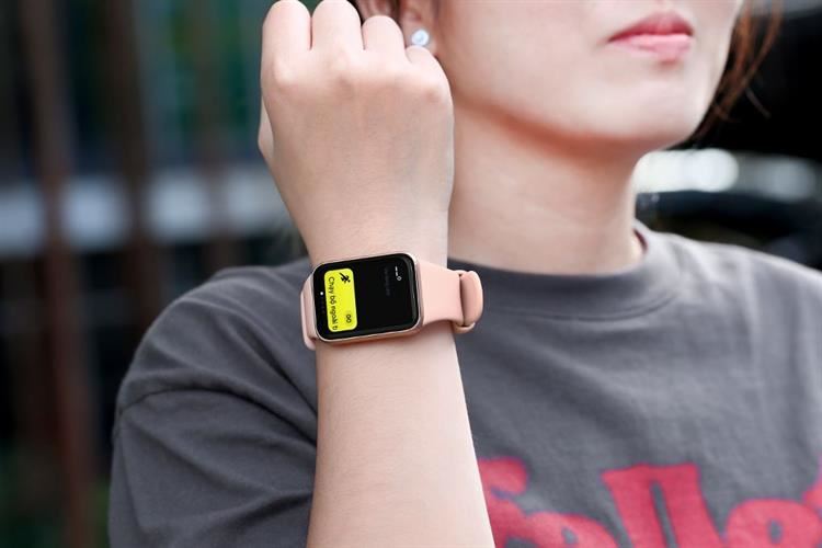 Vòng đeo tay thông minh Mi Band 9 Pro Màu Hồng