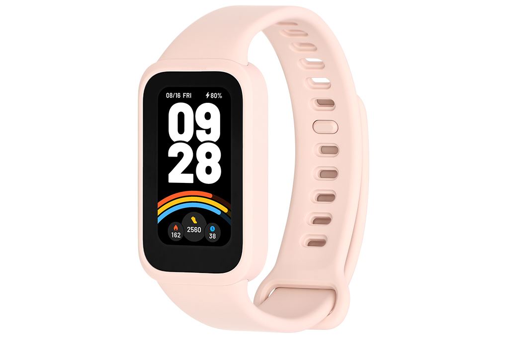 Vòng đeo tay thông minh Mi Band 9 Active Màu Hồng
