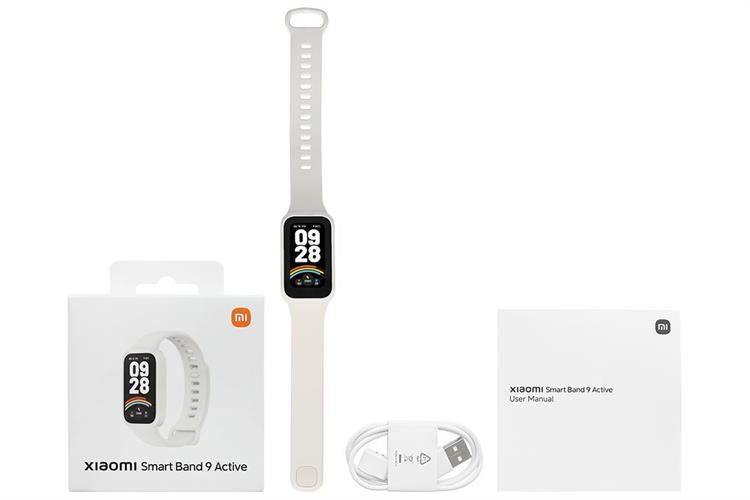 Vòng đeo tay thông minh Mi Band 9 Active Màu Trắng