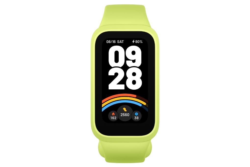 Vòng đeo tay thông minh Mi Band 9 Active Màu Xanh lá