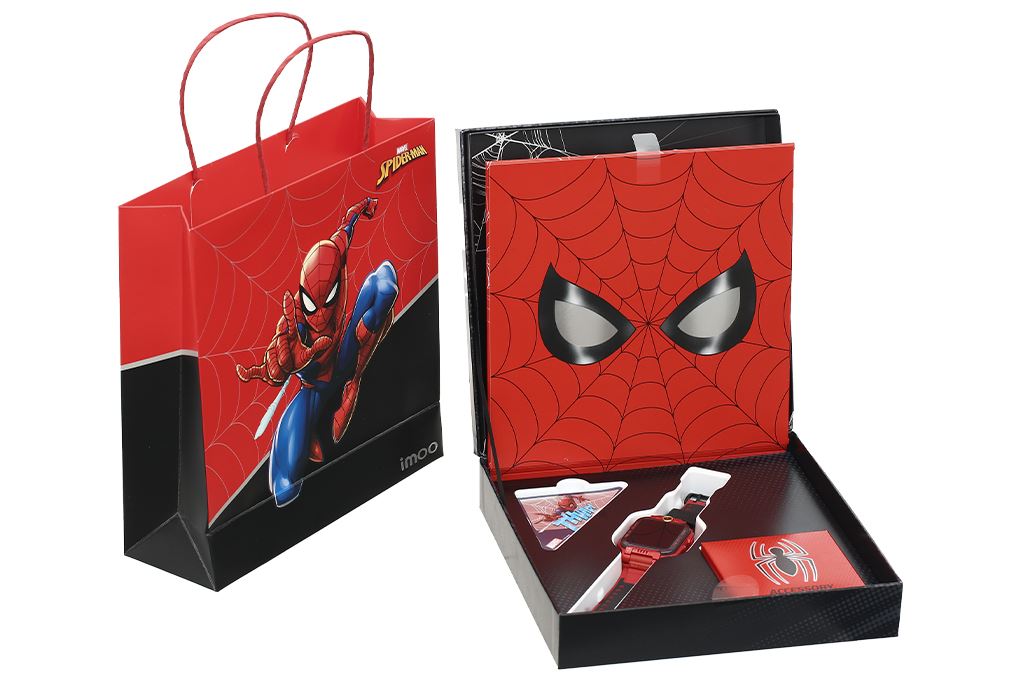 Đồng hồ định vị trẻ em imoo Z7 Spider Man Màu Đỏ