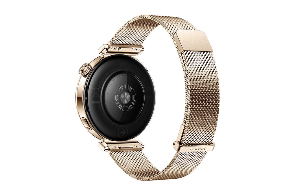 Huawei Watch GT 5 41mm viền thép dây Milanese Màu Vàng