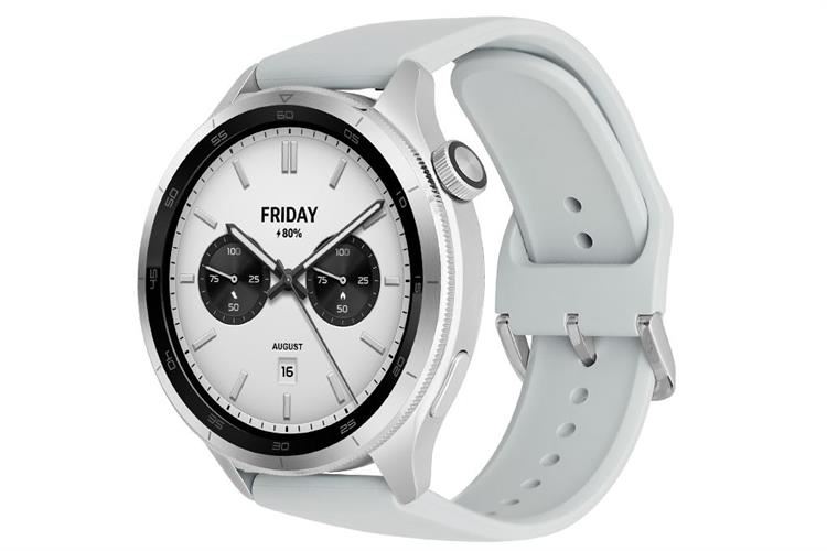 Xiaomi Watch S4 47mm dây silicone Bạc Màu Bạc