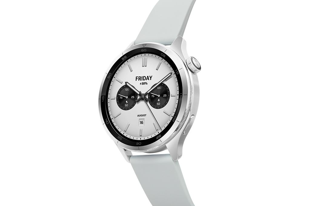 Xiaomi Watch S4 47mm dây silicone Bạc Màu Bạc