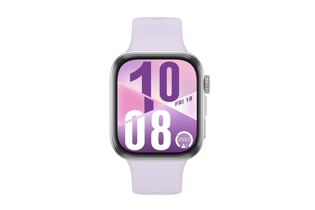 Huawei Watch Fit 4 43mm dây silicone Tím - 2