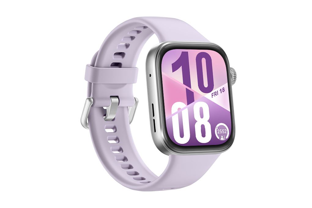 Huawei Watch Fit 4 43mm dây silicone Tím - 3