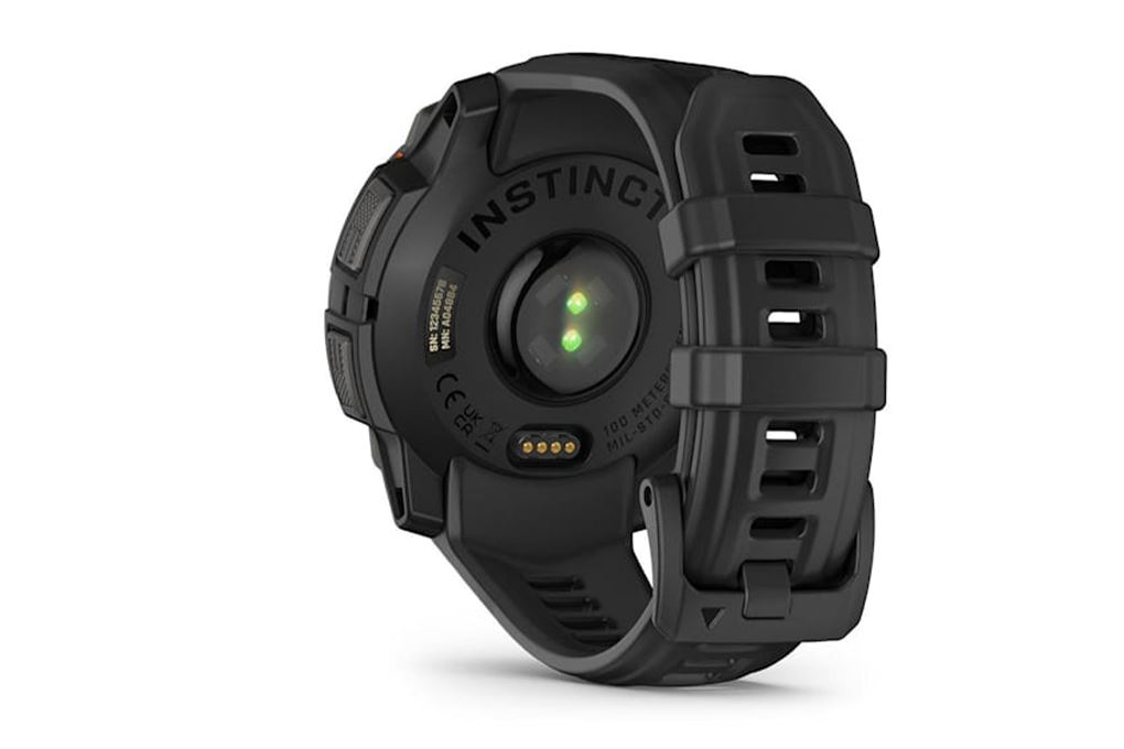 Garmin Instinct 3 Solar 45mm dây silicone Màu Đen