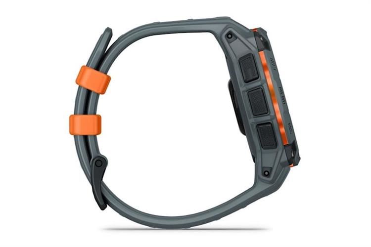 Garmin Instinct 3 Solar 45mm dây silicone Màu Xám