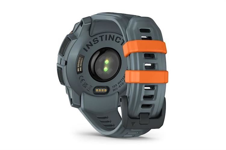 Garmin Instinct 3 Solar 45mm dây silicone Màu Xám