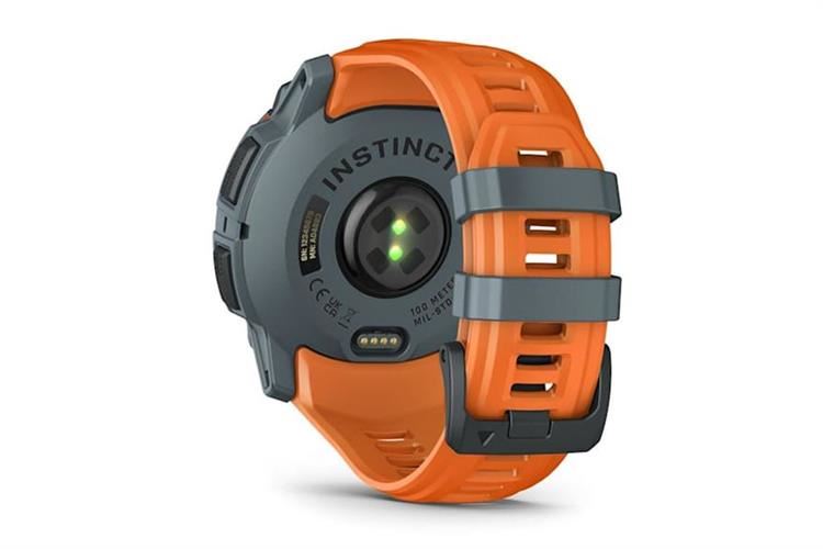 Garmin Instinct 3 Solar 50mm dây silicone Màu Cam
