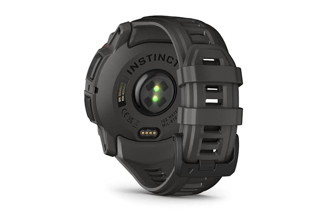 Garmin Instinct 3 Solar 50mm dây silicone Màu Đen