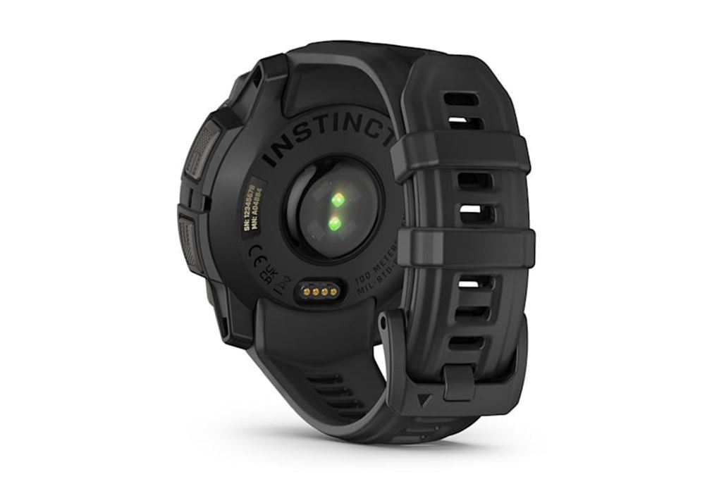 Garmin Instinct 3 45mm dây silicone Màu Đen