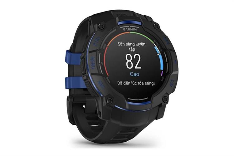 Garmin Instinct 3 45mm dây silicone Màu Xanh Dương