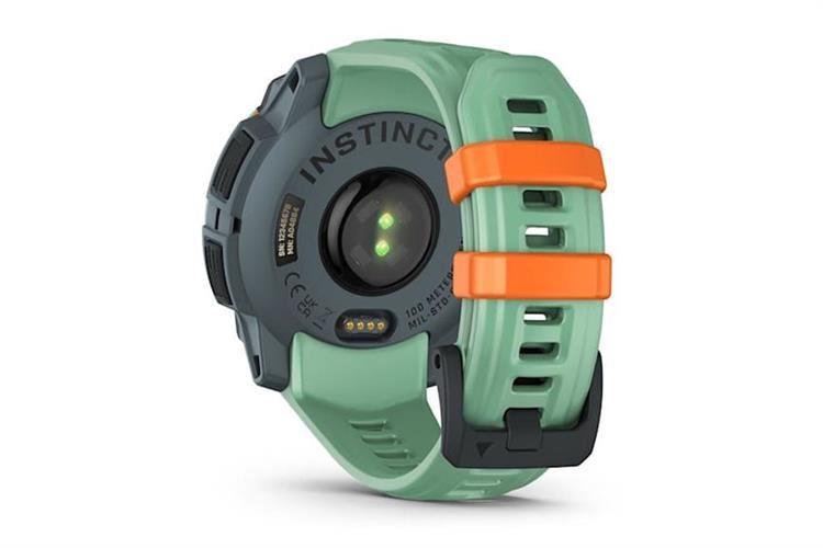 Garmin Instinct 3 45mm dây silicone Màu Xanh ngọc