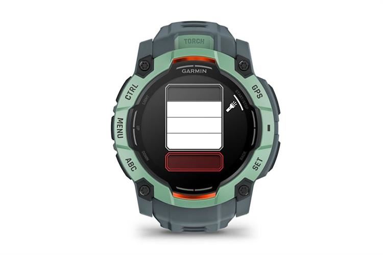 Garmin Instinct 3 50mm dây silicone Màu Xám