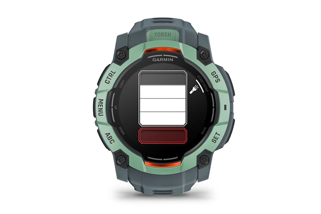 Garmin Instinct 3 50mm dây silicone Màu Xám