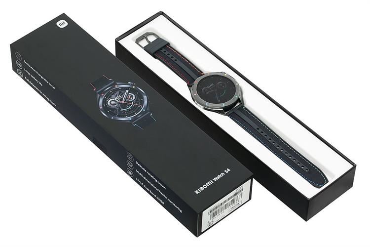 Xiaomi Watch S4 47mm dây silicone Đen Cầu Vồng Màu Đen