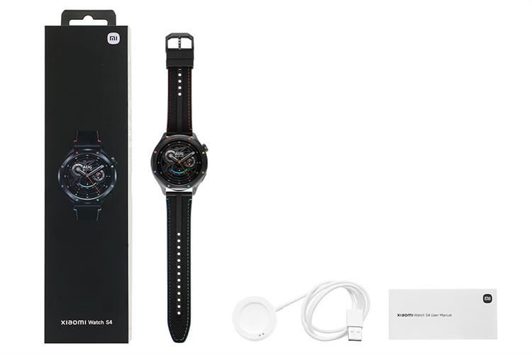 Xiaomi Watch S4 47mm dây silicone Đen Cầu Vồng Màu Đen