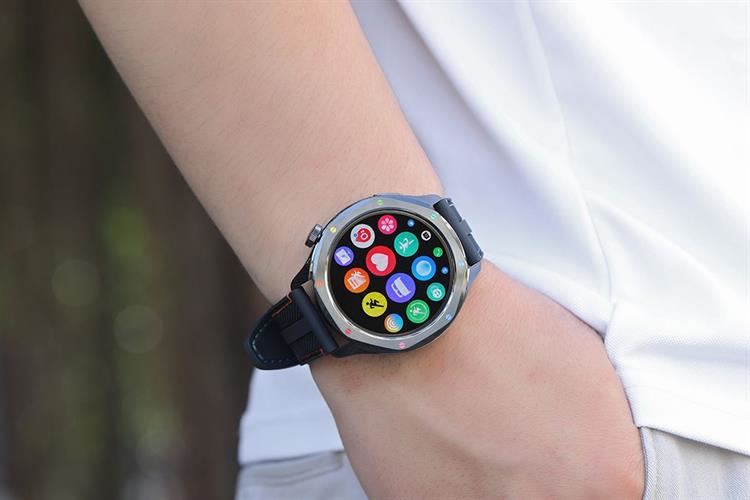 Xiaomi Watch S4 47mm dây silicone Đen Cầu Vồng Màu Đen
