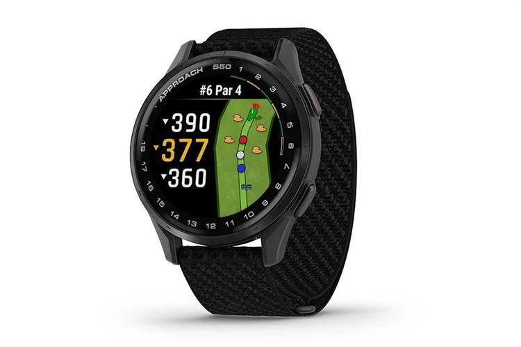 Garmin Approach S50 43mm dây nylon Màu Đen