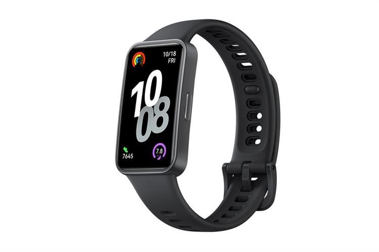 Vòng đeo tay thông minh Huawei Band 10 viền nhựa Màu Đen