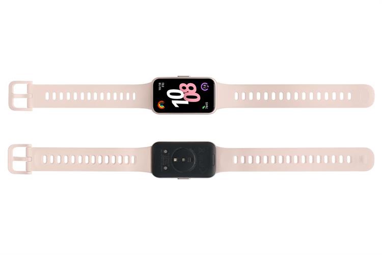 Vòng đeo tay thông minh Huawei Band 10 viền nhựa Màu Hồng