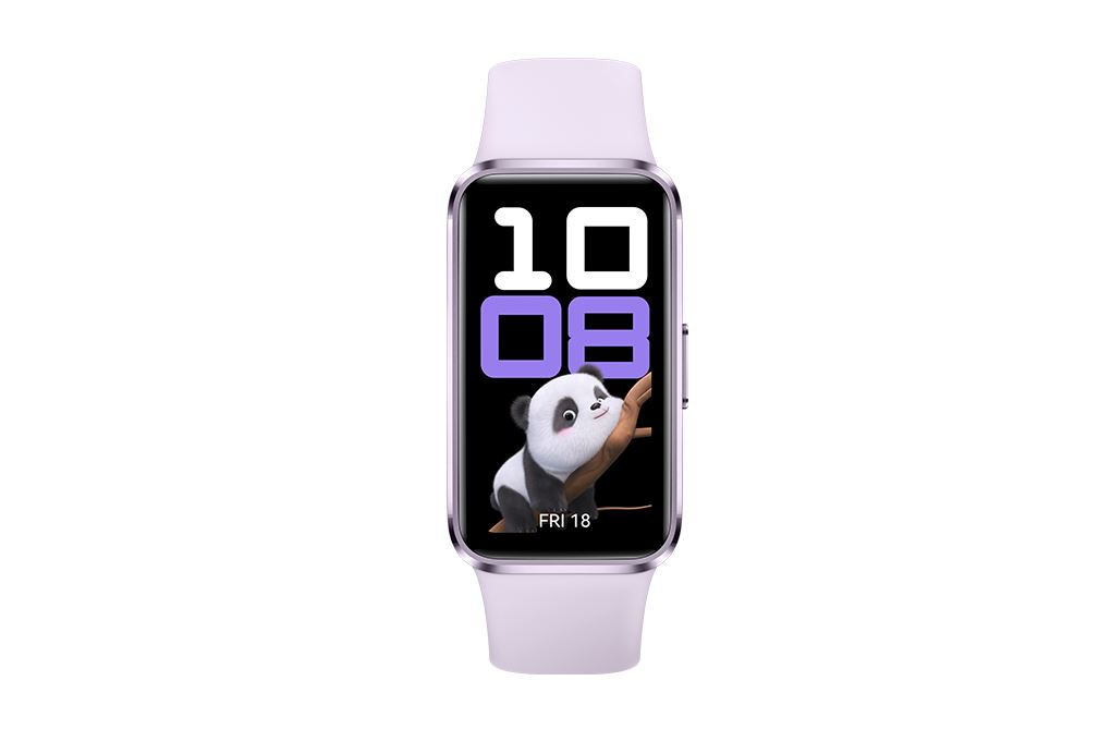 Vòng đeo tay thông minh Huawei Band 10 viền nhôm Tím - 2