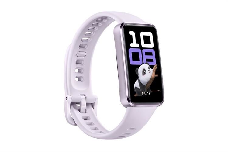 Vòng đeo tay thông minh Huawei Band 10 viền nhôm Màu Tím