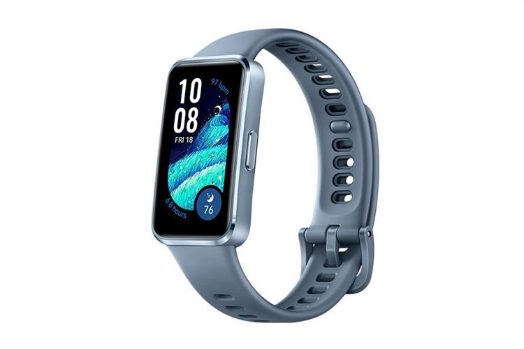 Vòng đeo tay thông minh Huawei Band 10 viền nhôm Màu Xanh lam