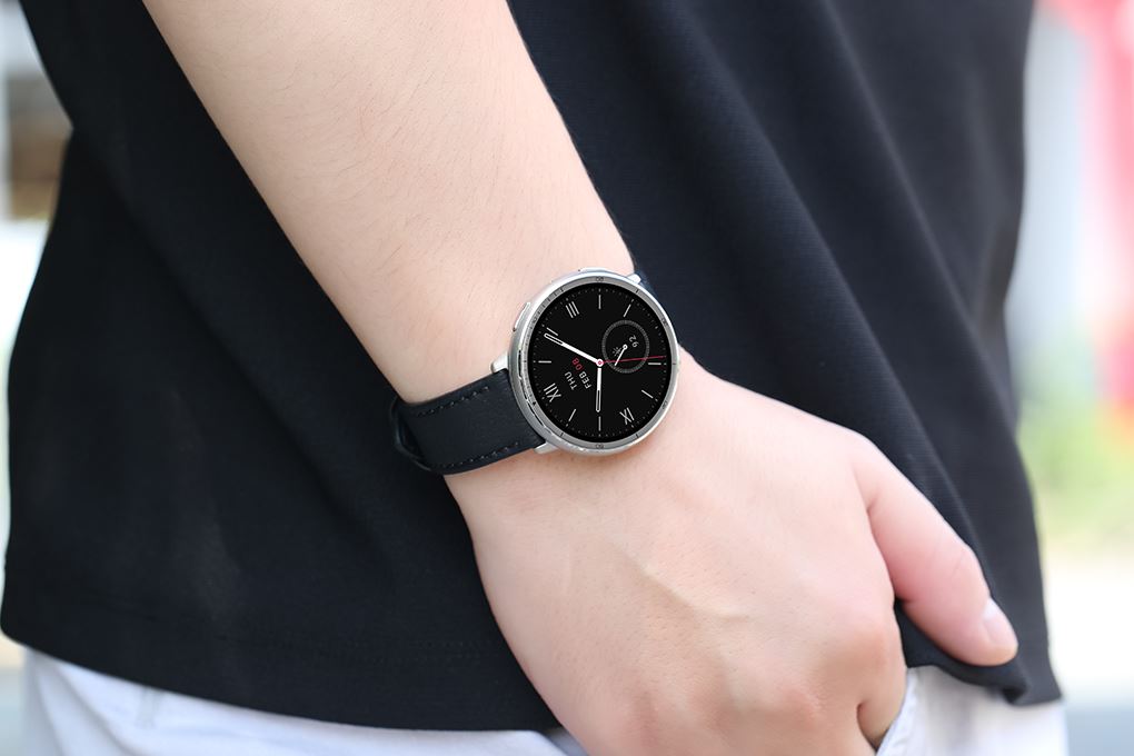 Amazfit Active 2 Sapphire 43.9mm dây da - 9