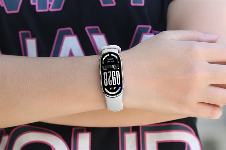 Vòng đeo tay thông minh Mi Band 10 viền nhôm Màu Bạc