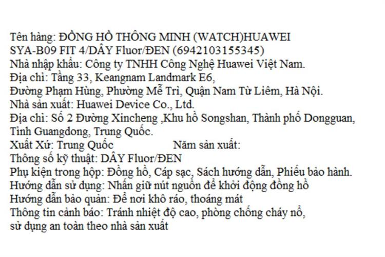 Huawei Watch Fit 4 Pro 44.5mm dây silicone Màu Đen