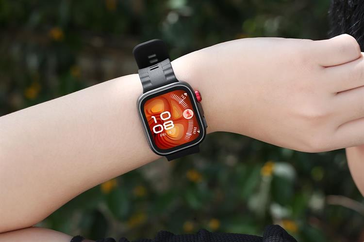 Huawei Watch Fit 4 Pro 44.5mm dây silicone Màu Đen