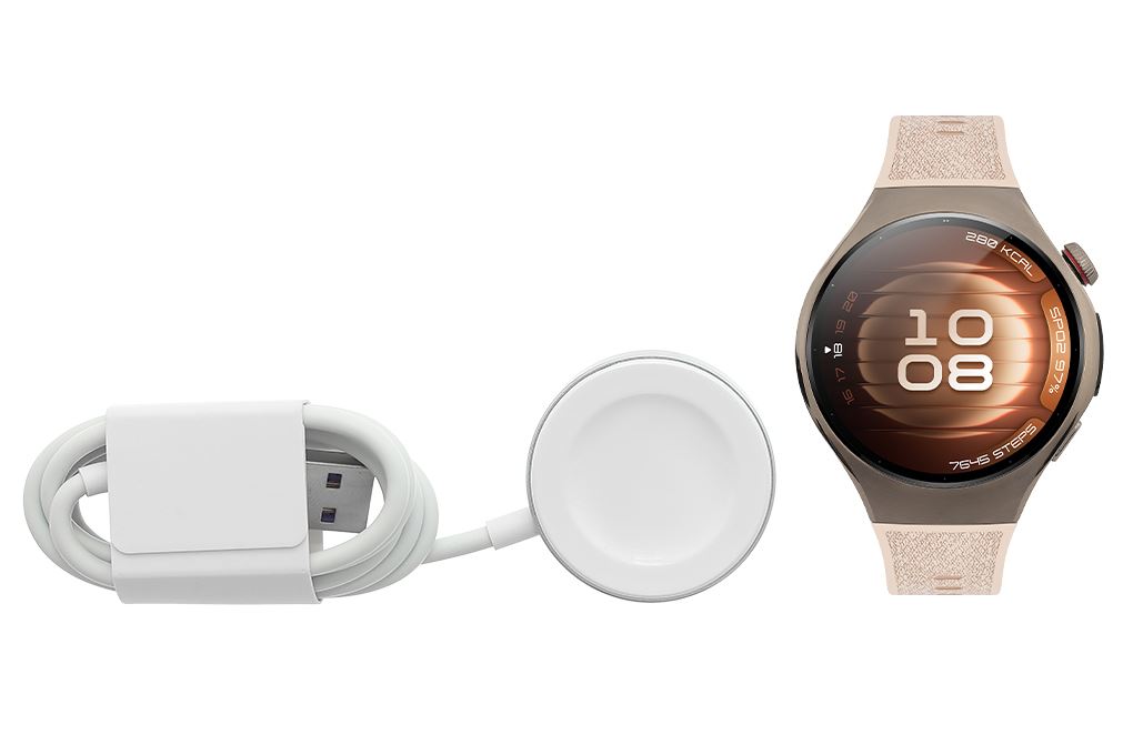 Huawei Watch 5 42mm dây composite Vàng Hồng Màu Vàng Hồng