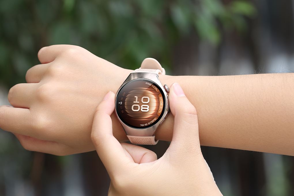 Huawei Watch 5 42mm dây composite Vàng Hồng Màu Vàng Hồng
