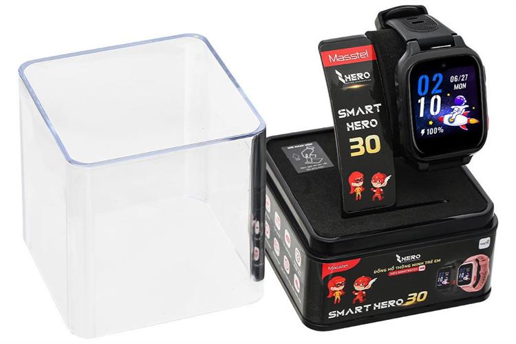 Đồng hồ định vị trẻ em Masstel Smart Hero 30 Màu Đen
