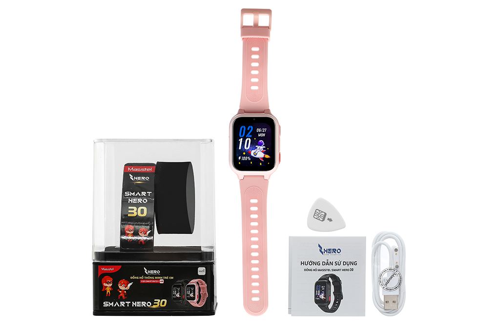 Đồng hồ định vị trẻ em Masstel Smart Hero 30 - 11