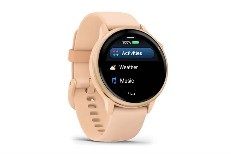 Garmin Vivoactive 6 42.2mm dây silicone Màu Hồng