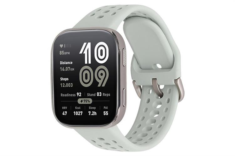 Amazfit Bip 6 46.3mm dây silicone Màu Xám xanh