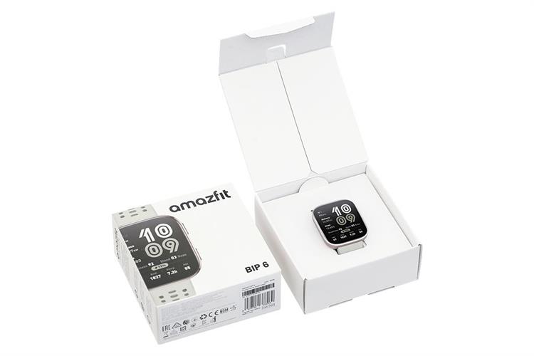 Amazfit Bip 6 46.3mm dây silicone Màu Xám xanh