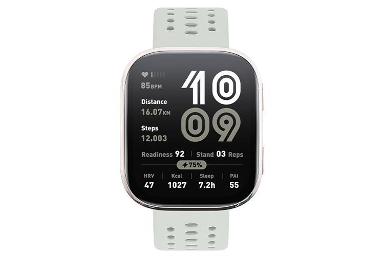 Amazfit Bip 6 46.3mm dây silicone Màu Xám xanh