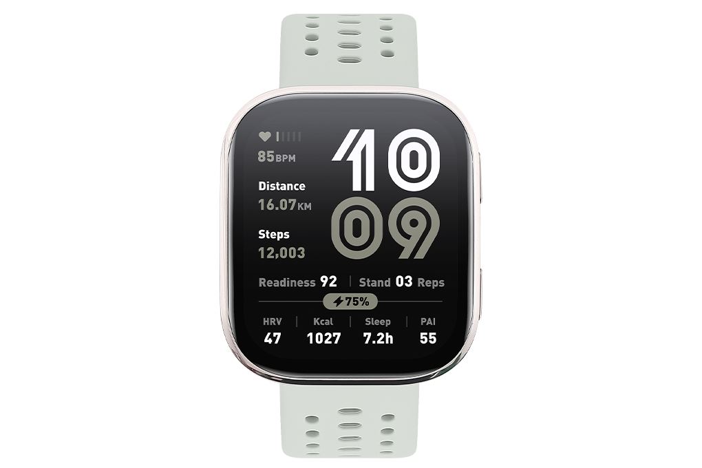 Amazfit Bip 6 46.3mm dây silicone Màu Xám xanh