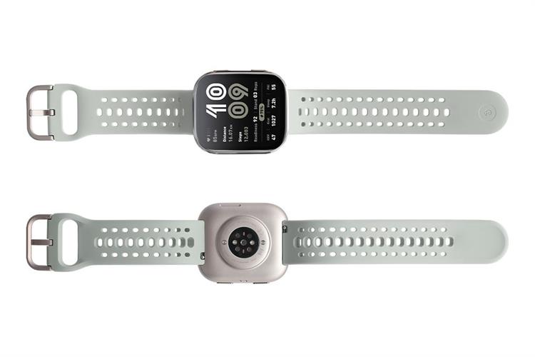 Amazfit Bip 6 46.3mm dây silicone Màu Xám xanh