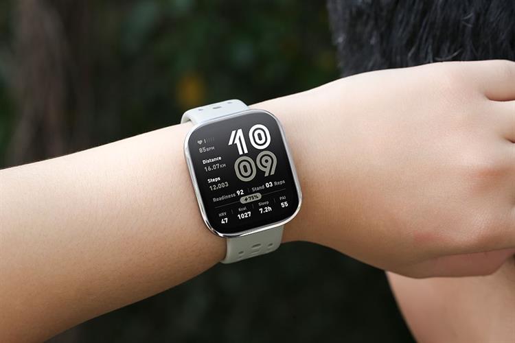 Amazfit Bip 6 46.3mm dây silicone Màu Xám xanh