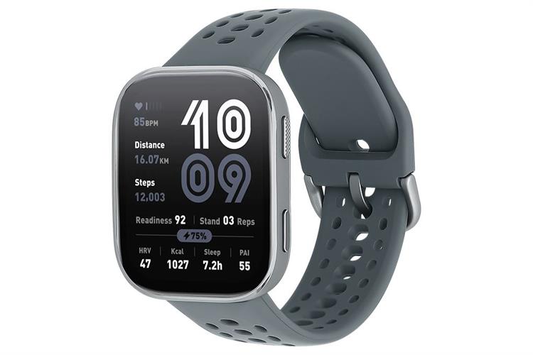 Amazfit Bip 6 46.3mm dây silicone Màu Xám