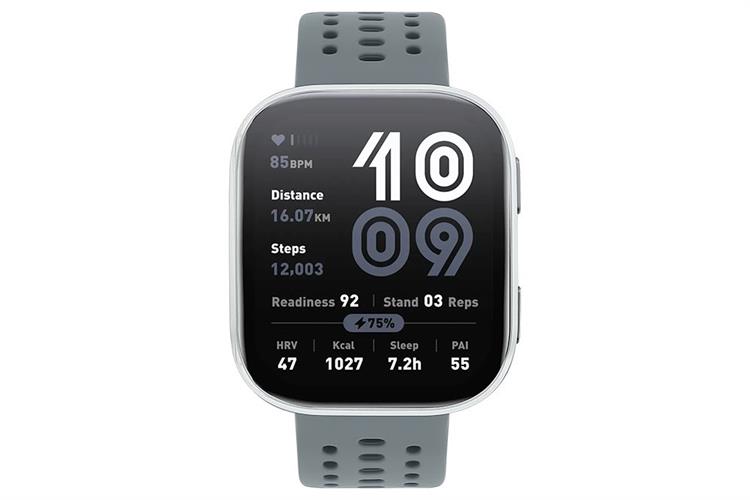 Amazfit Bip 6 46.3mm dây silicone Màu Xám