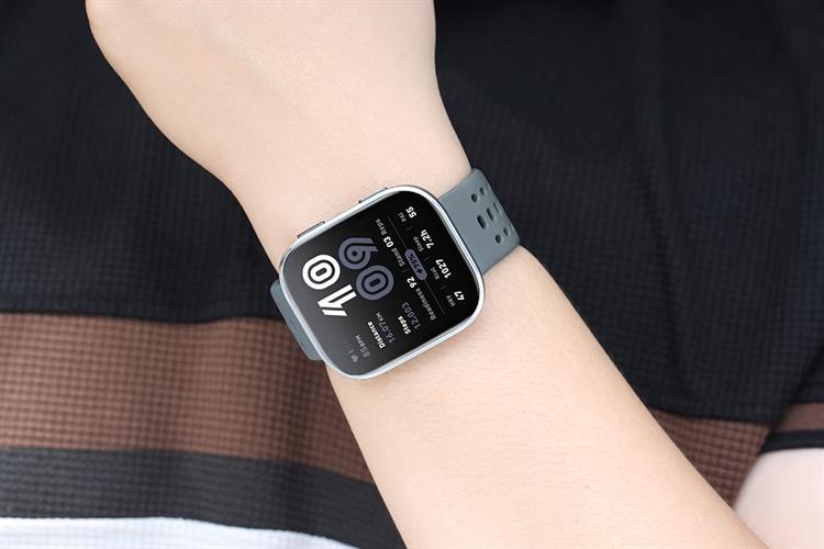 Amazfit Bip 6 46.3mm dây silicone Màu Xám