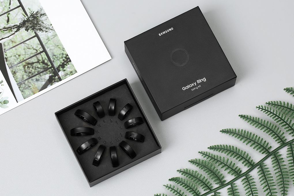 Bộ kit đo size nhẫn Màu Đen